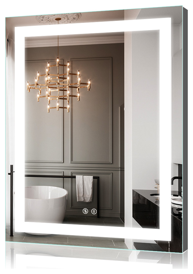 28"x36" LED Illuminated Bathroom Lighted Backlit Mirror ...