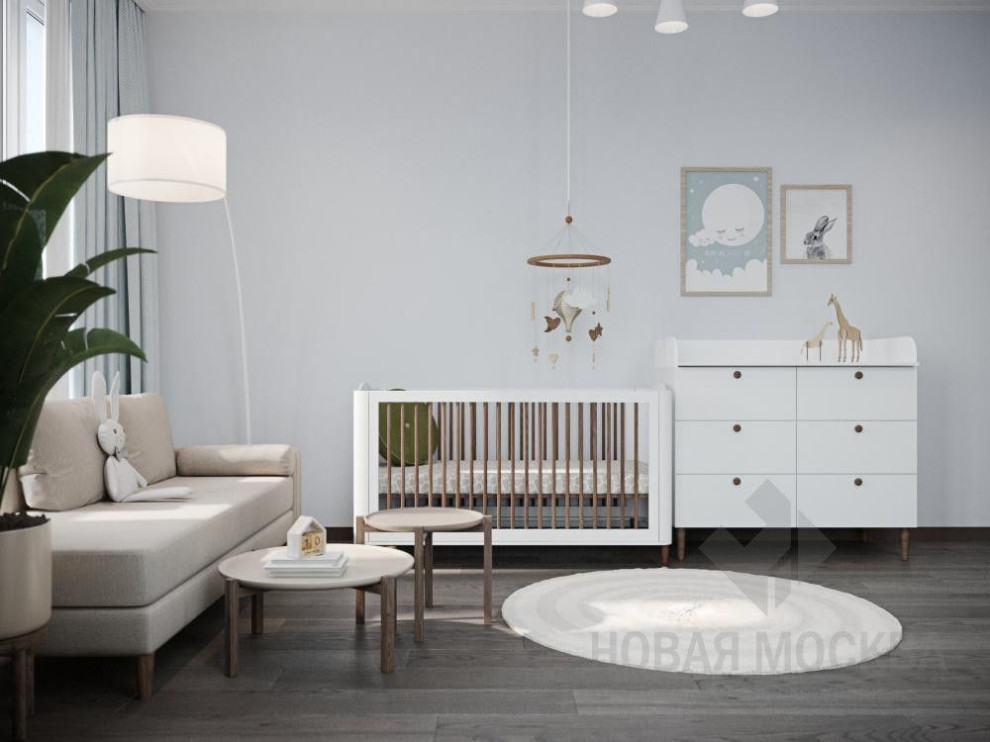 Дизайн-проект 3-комнатной квартиры 85 кв.м в ЖК «Скандинавия»