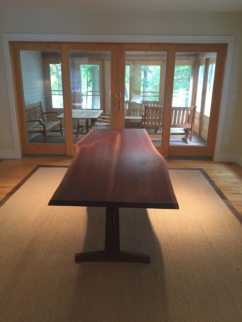 Walnut Trestle Table klassisk-spisestue