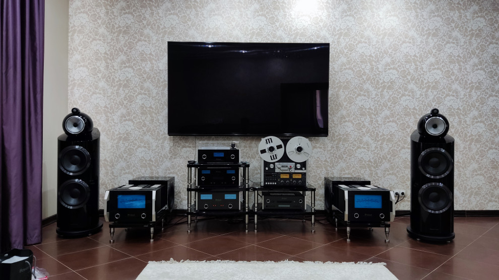 Интерьерное решение. Улучшение аудио-видео системы в готовом помещении.