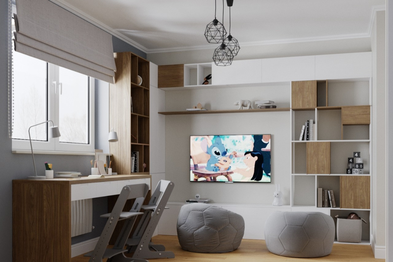 детская для двух мальчишек