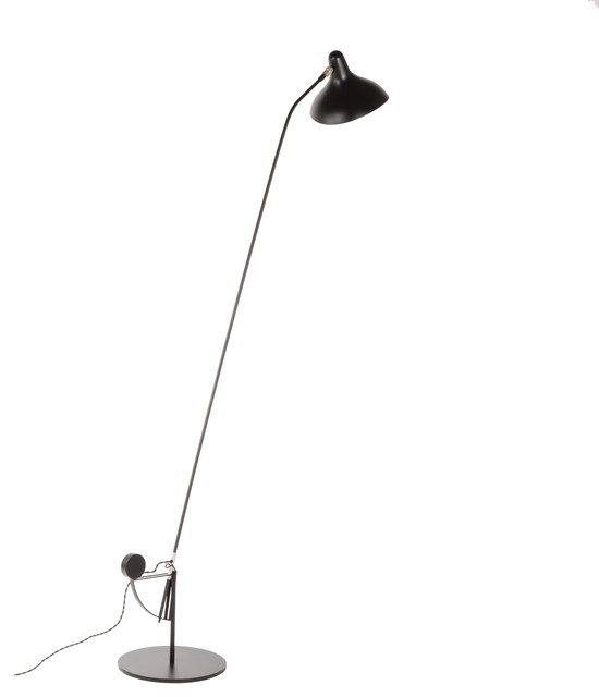 Tviet Floor Lamp Black Matte