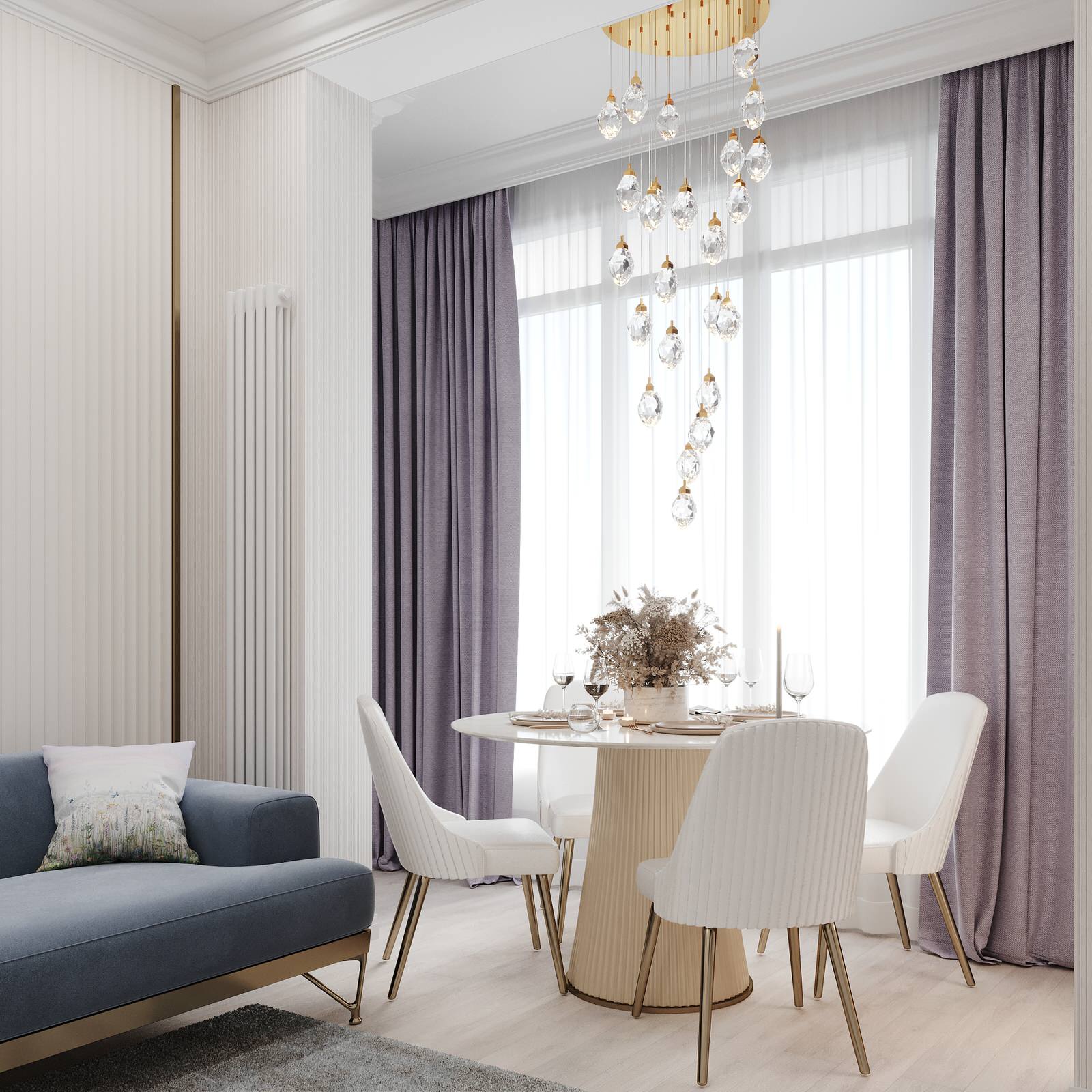 Трехкомнатная квартира ЖК Лесопарковый