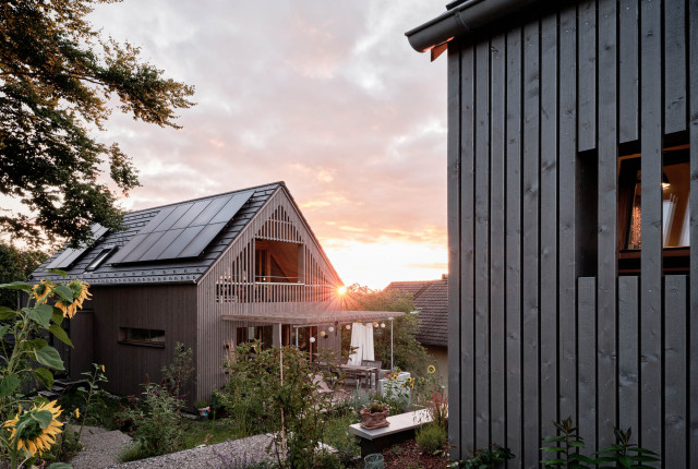 Zwei Einfamilienh&auml;user in Feldafing trendy-hus-og-facade
