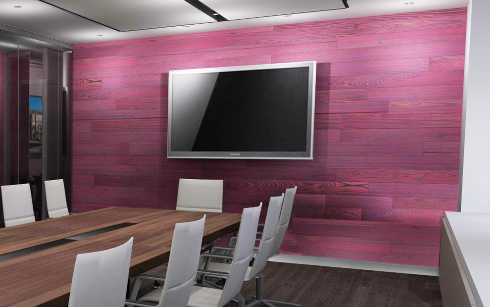 Брашированное обожженное дерево