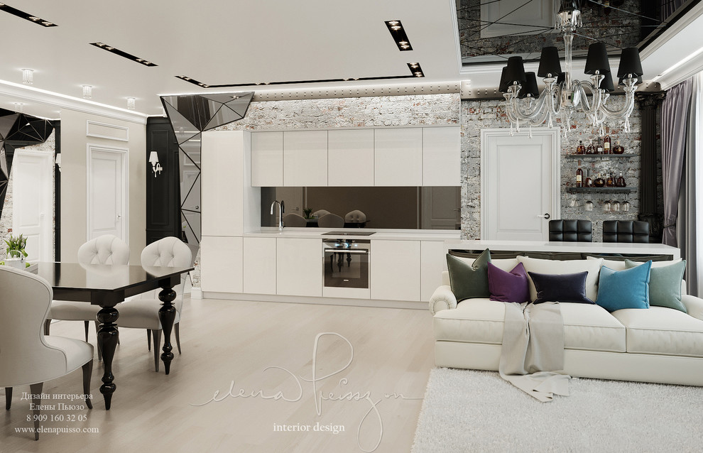 #Черно_белый_интерьер