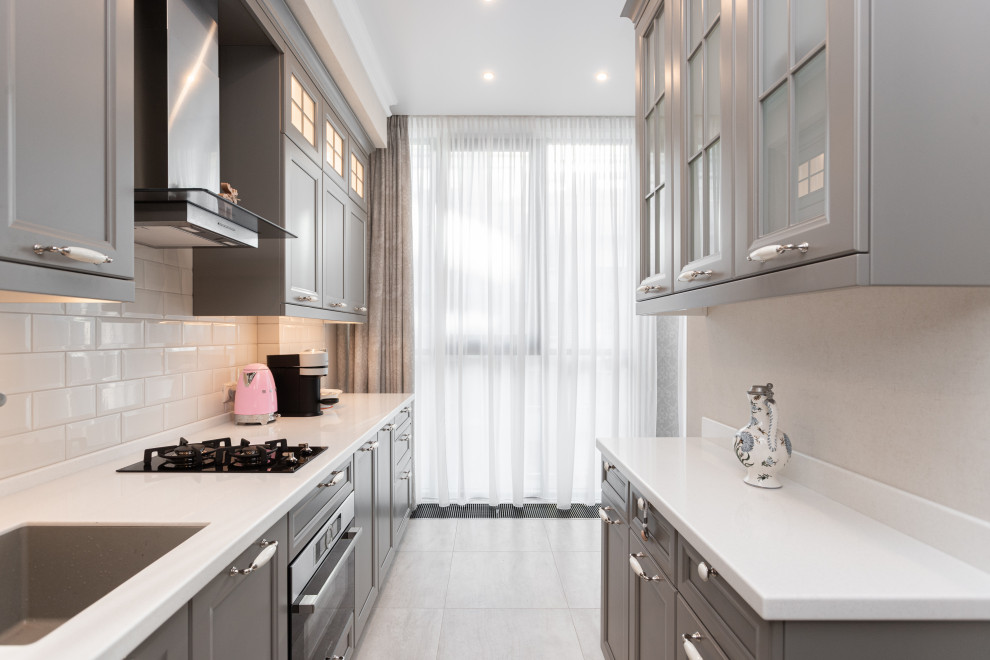 Кухня в квартире у моря г. Светлогорске