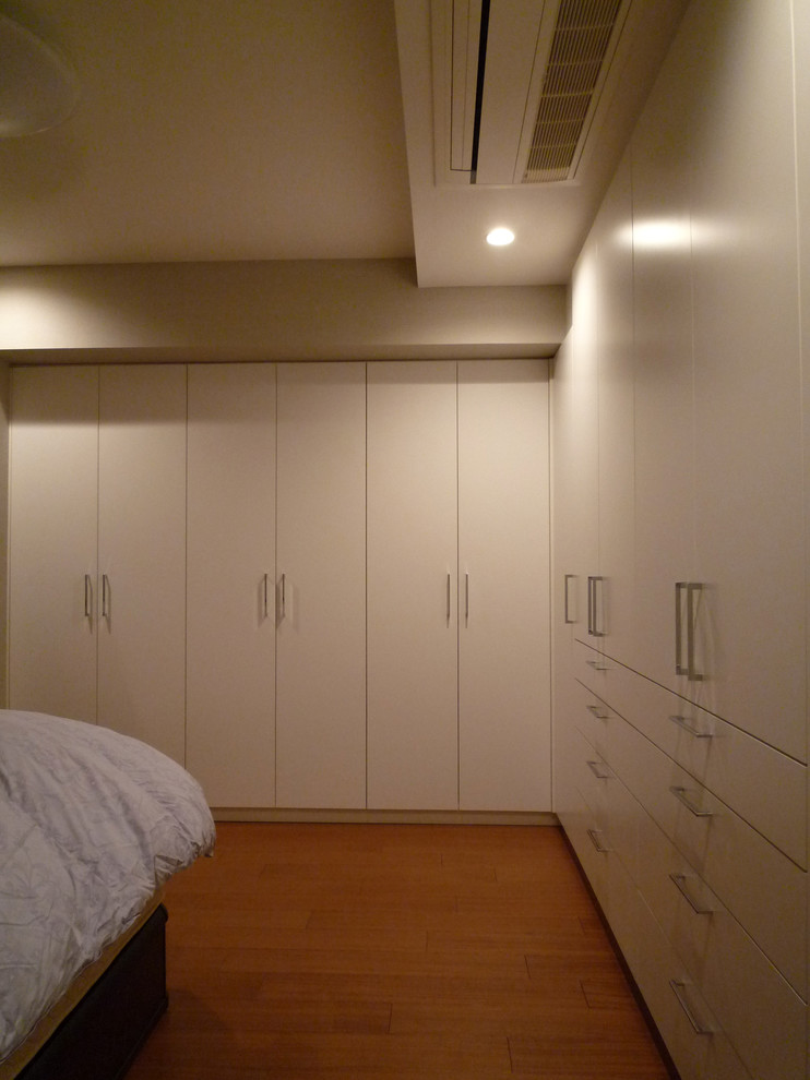 Modern bedroom in Tokyo.