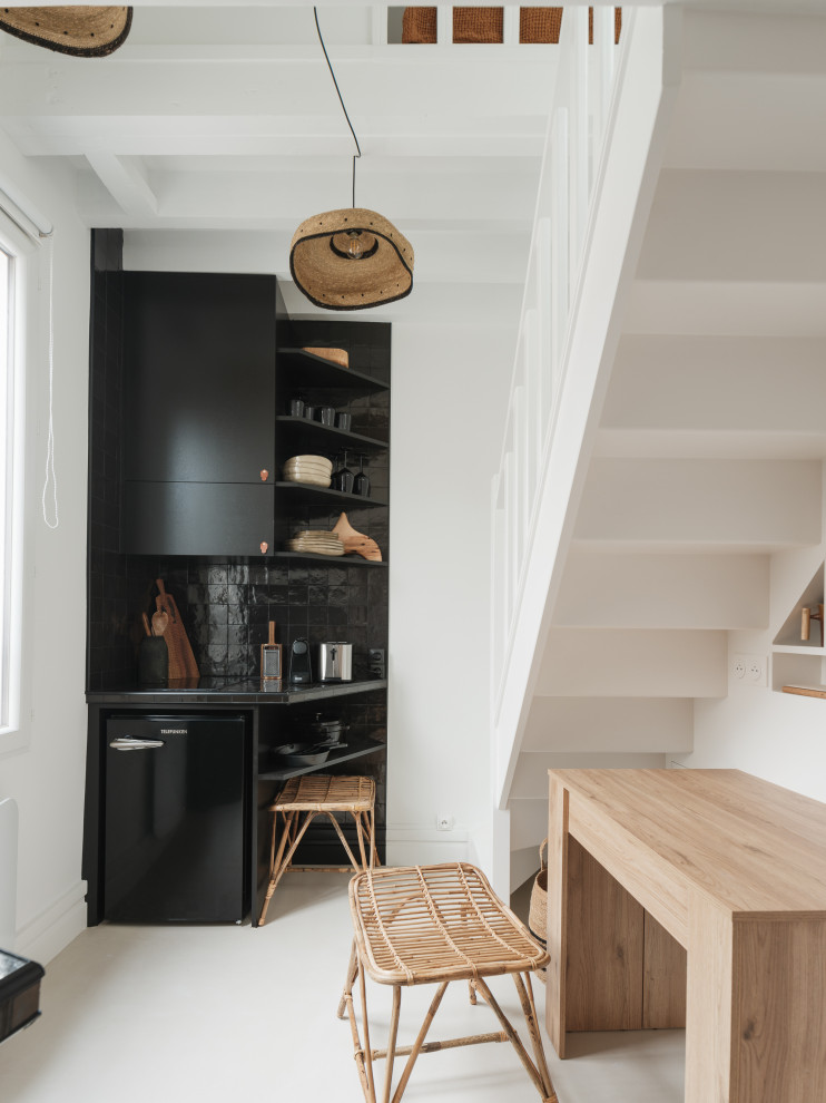 Rénovation d'un studio Wabi-Sabi de 9m2