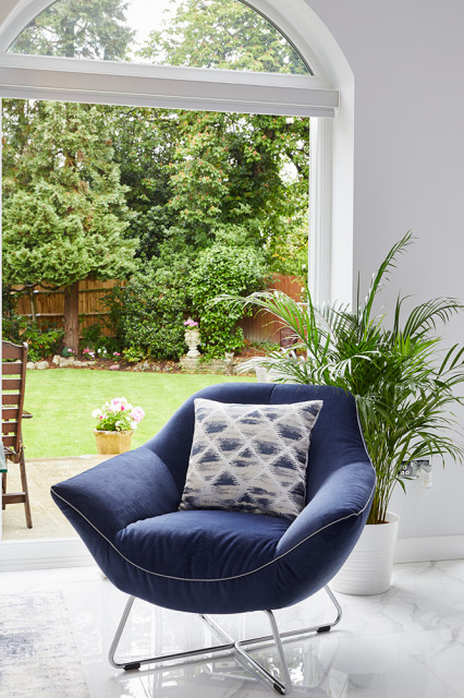 Mill Hill Project for Multi-Generation Living contemporary-living-room