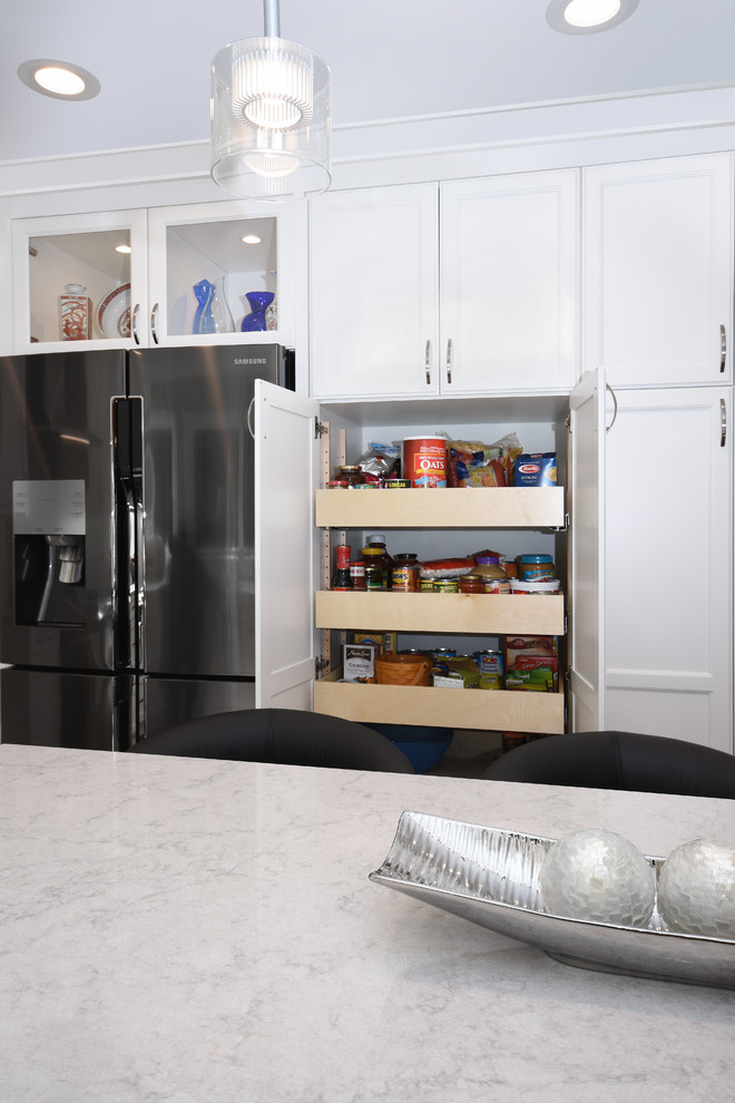Home design - transitional home design idea in Seattle