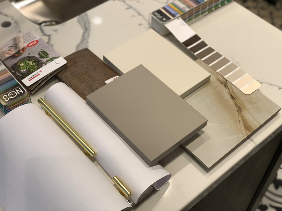 Подборка материалов кухонного гарнитура