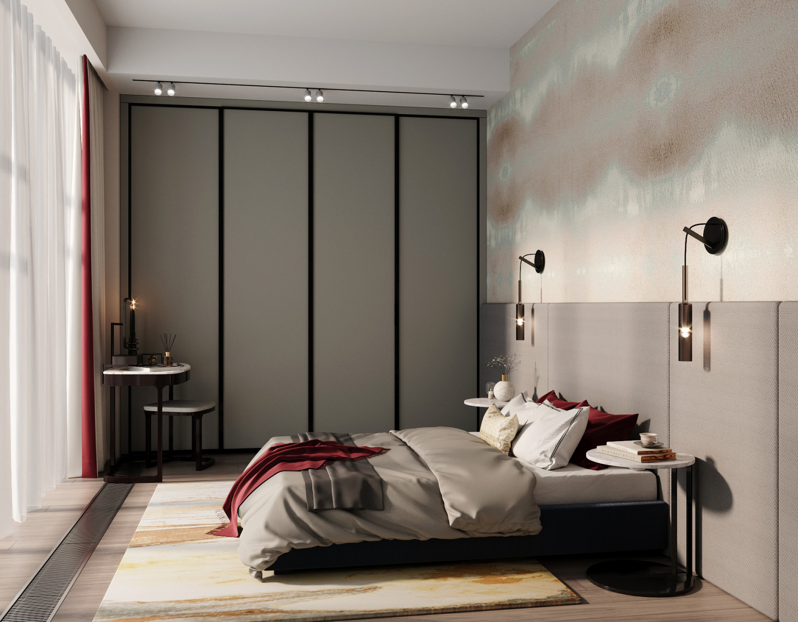 Гостевая спальня. Третий этаж.