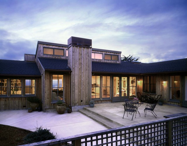 Pescadero House contemporary-exterior
