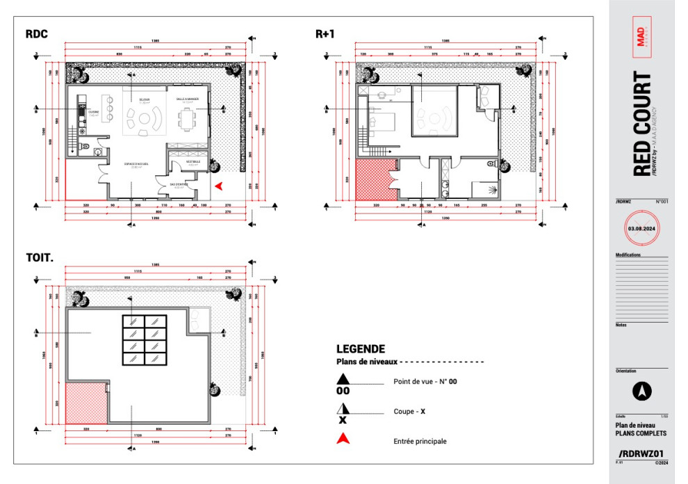 Red Court - Aménagement d'intérieur