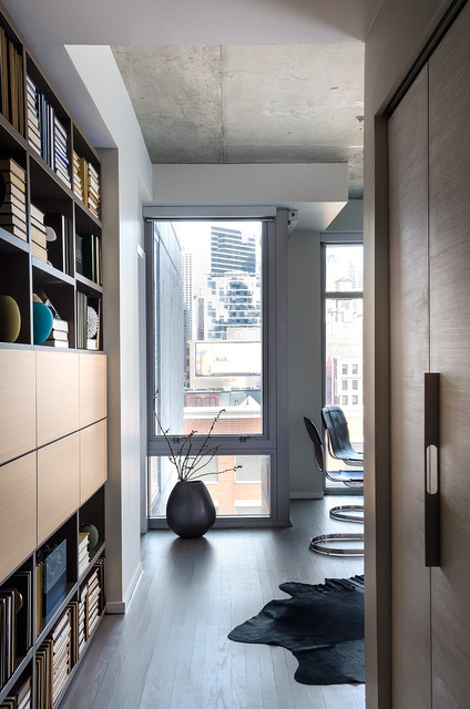 concrete jungle contemporary-dining-room