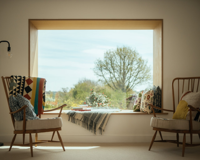 Old Rectory Cottage trendy-dagligstue