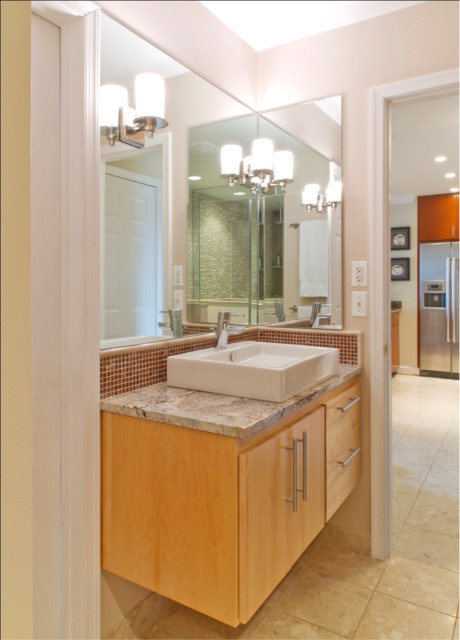 Pyne Studios' Baths contemporary-bathroom