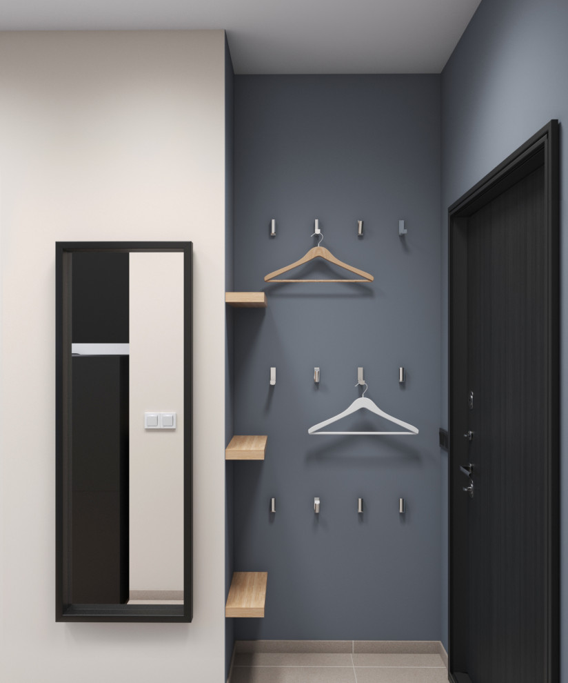 Студия для аренды с пятнистой плиткой