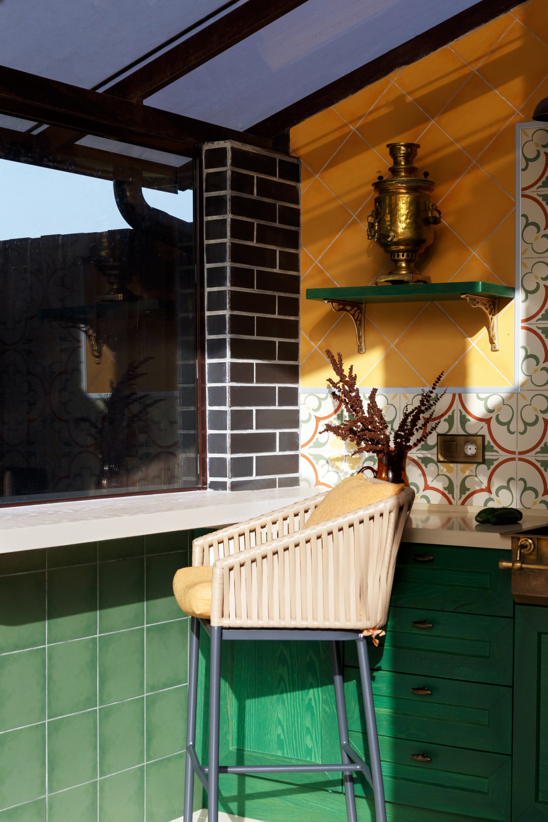 Летняя кухня на побережье