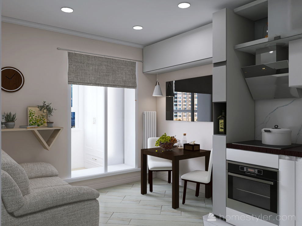 Дизайн проект квартиры 69 м2 г. Владивосток ул. Русская,57