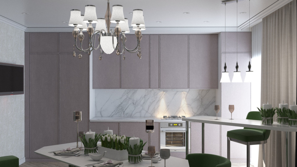 Кухни, гостиные комнаты