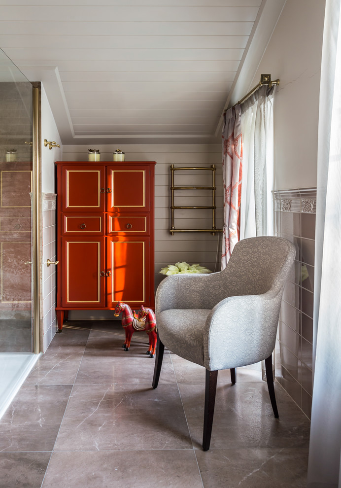 Интерьер загородного дома у моря