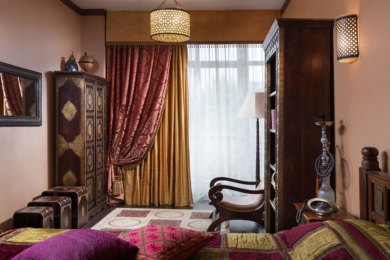 Интерьер квартиры в марокканском стиле