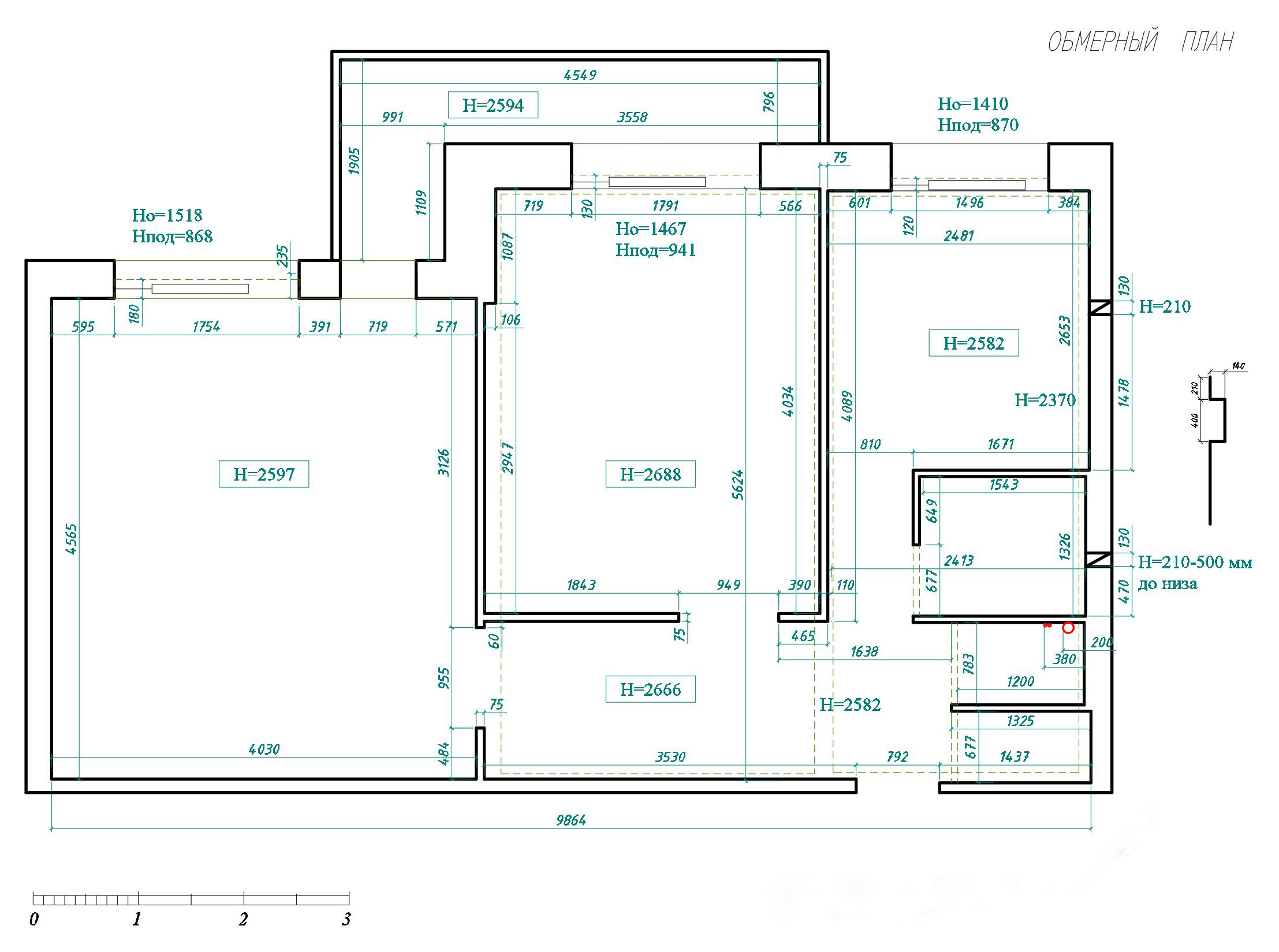 Поиск планировки: Двушка в панельке для молодой семьи [5 планов] | Houzz  Россия