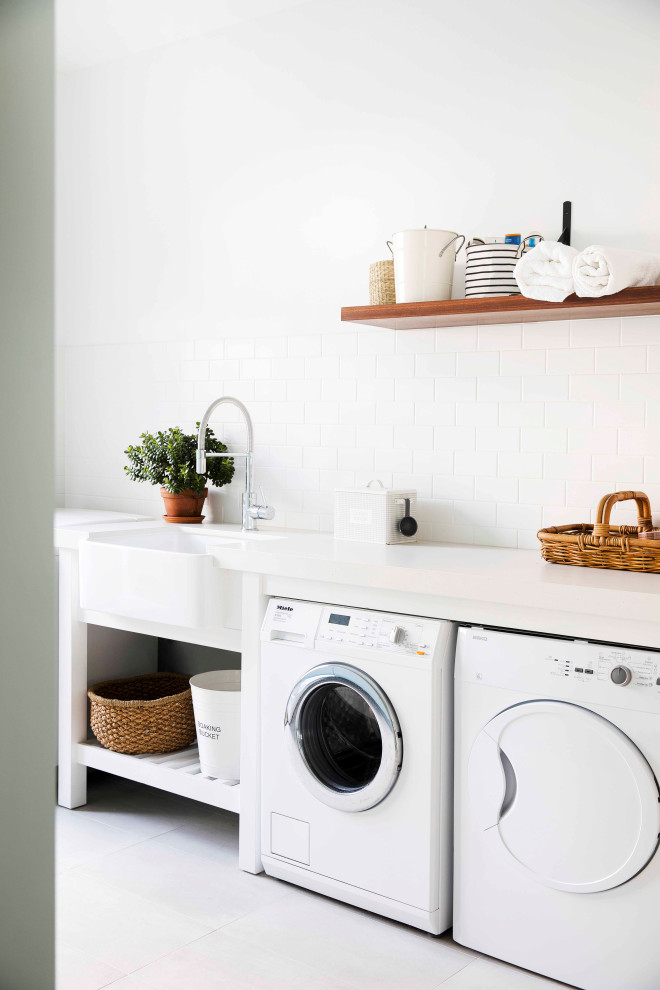 Avalon Village Residence - Beach Style - Laundry Room - Sydney - by ...