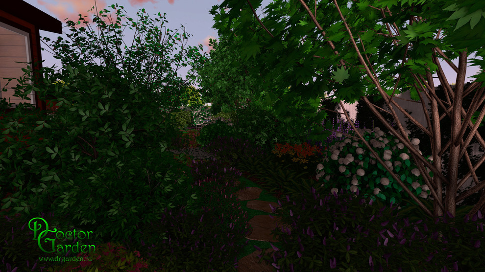 Сад для большой семьи