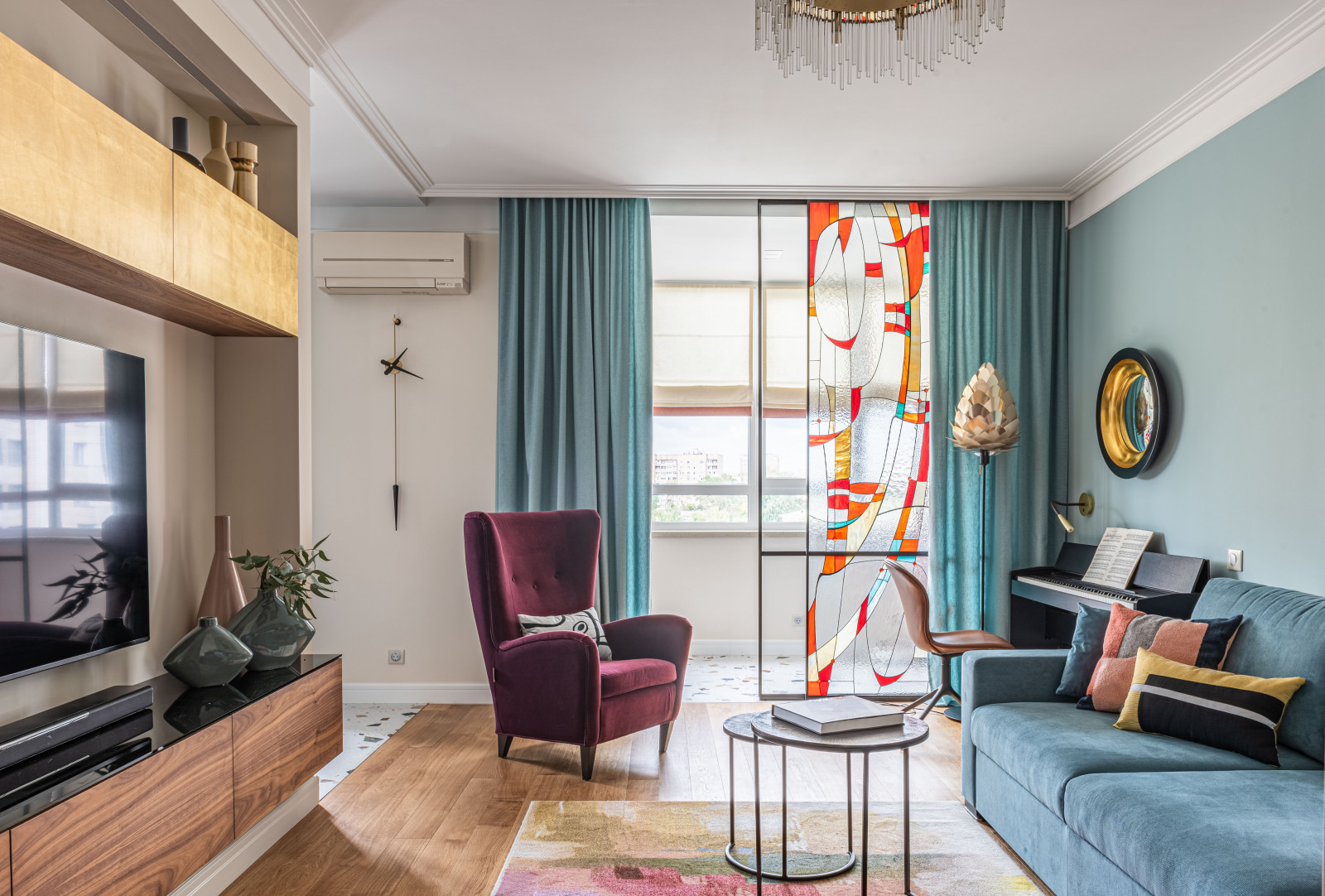 Цветная квартира в ЖК "Прайм Тайм"