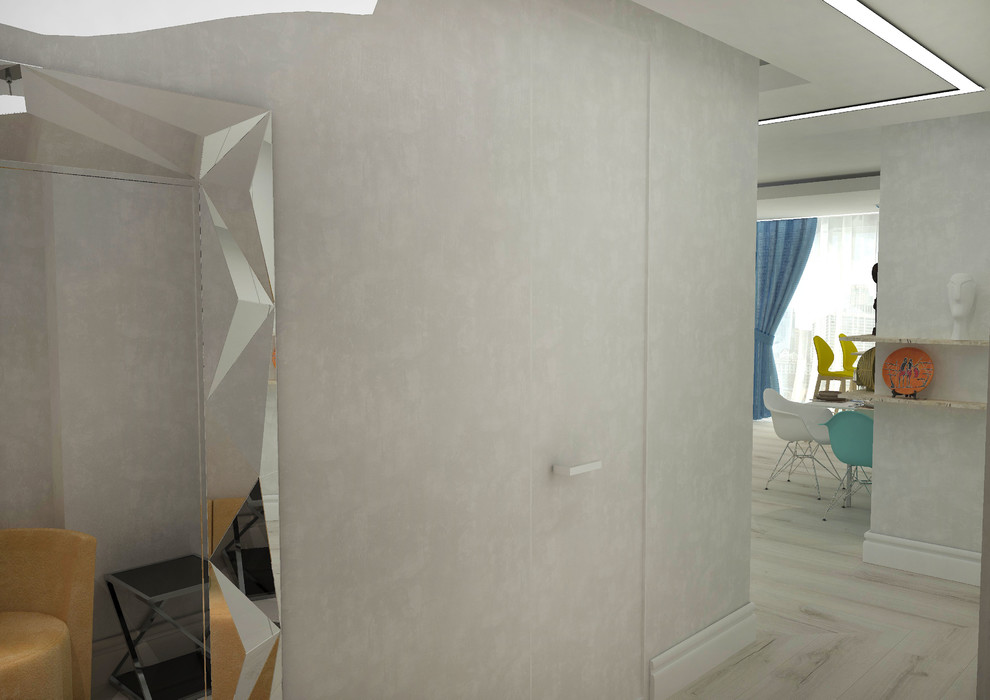 Современная функциональная квартира для семьи с тремя детьми