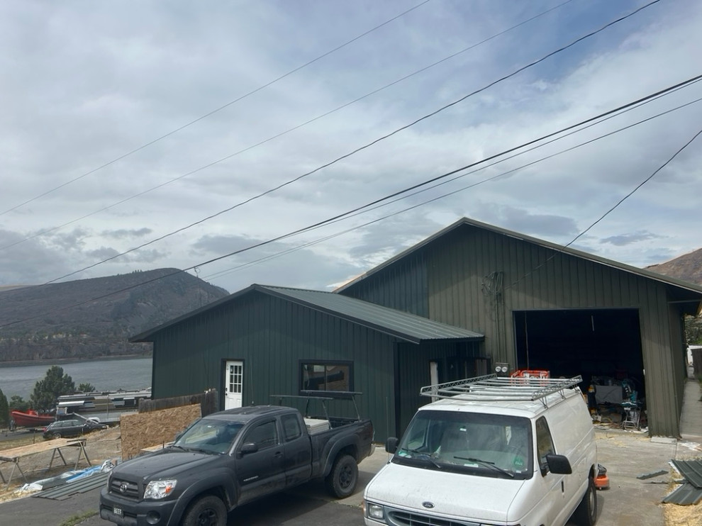 shop siding and stucco work