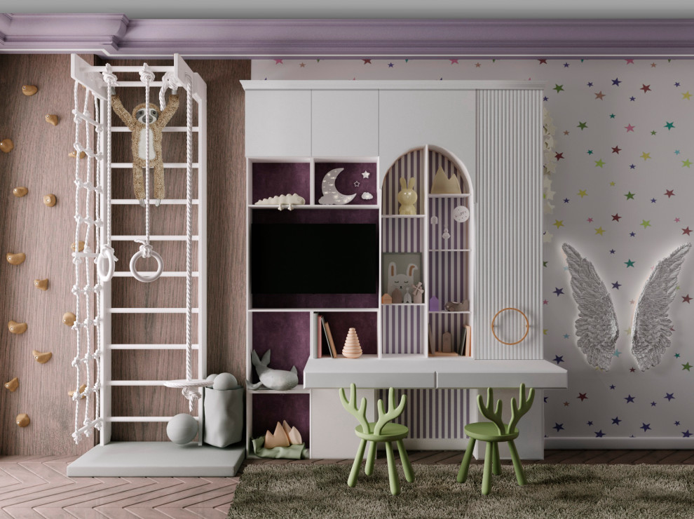 Дизайн интерьера детской комнаты