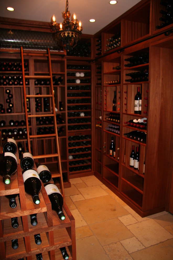 This is an example of a traditional wine cellar in Philadelphia.