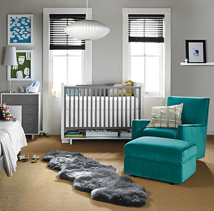 Moda Crib And Dresser Nursery By R B Contemporary Kids