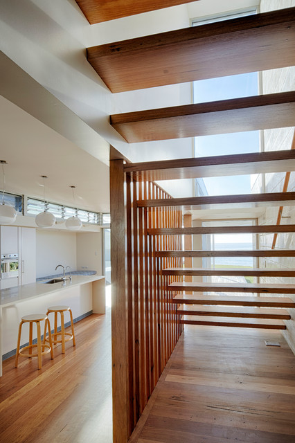 Mona Vale House contemporary-staircase