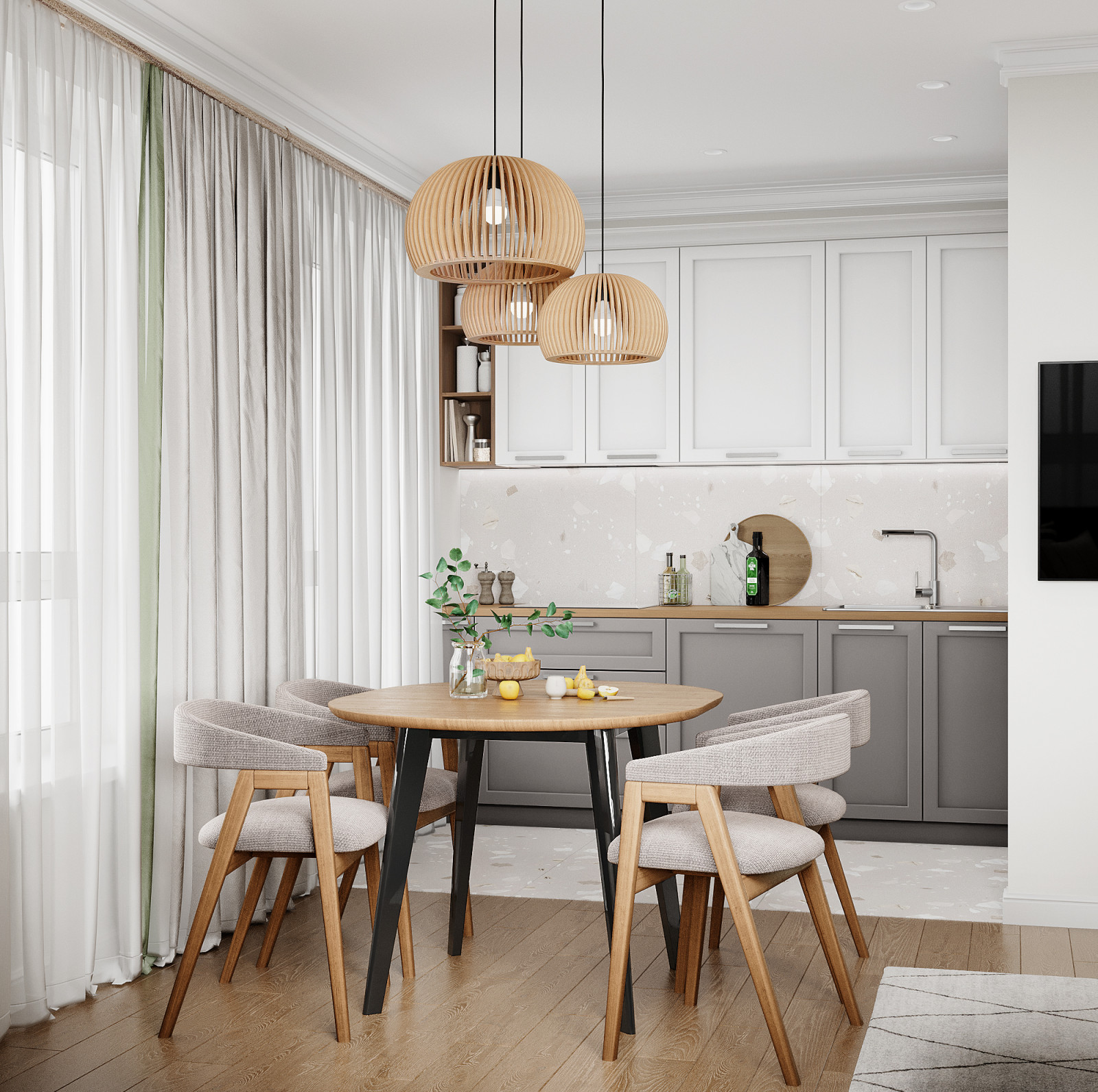 Дизайн квартиры в скандинавском стиле