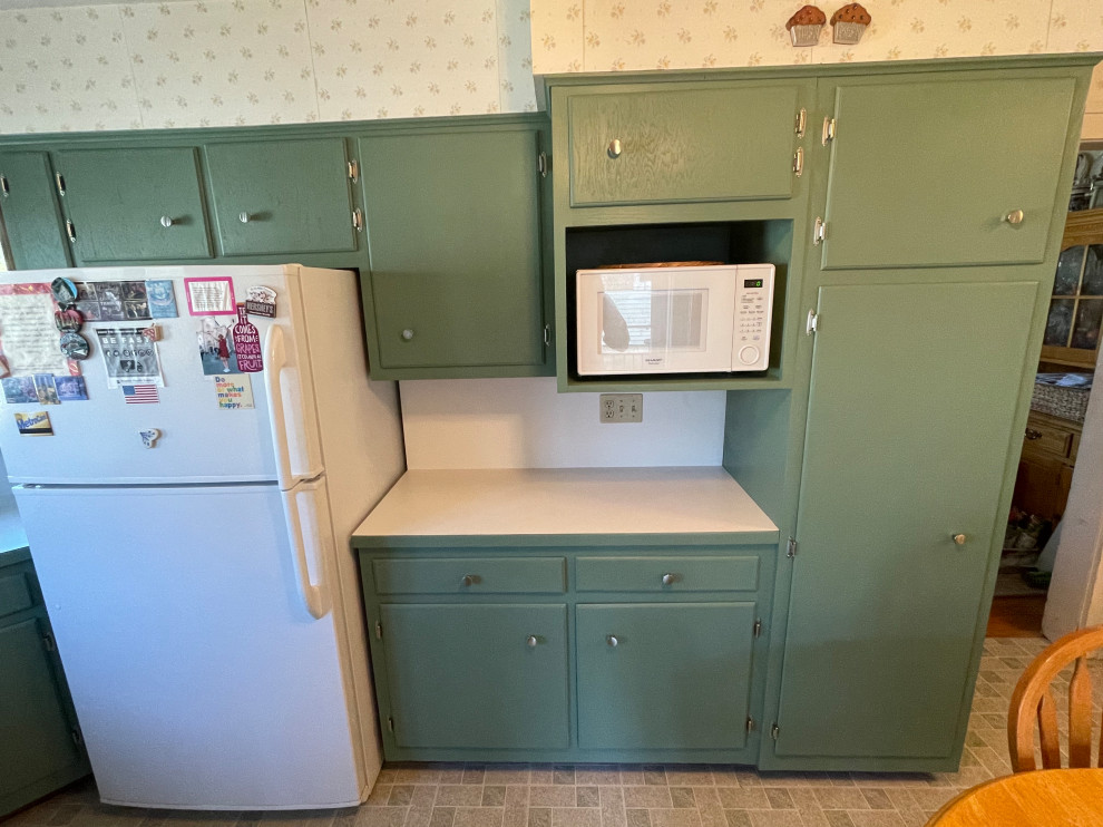 Morristown | Refurbished Kitchen Cabinets With New Paint