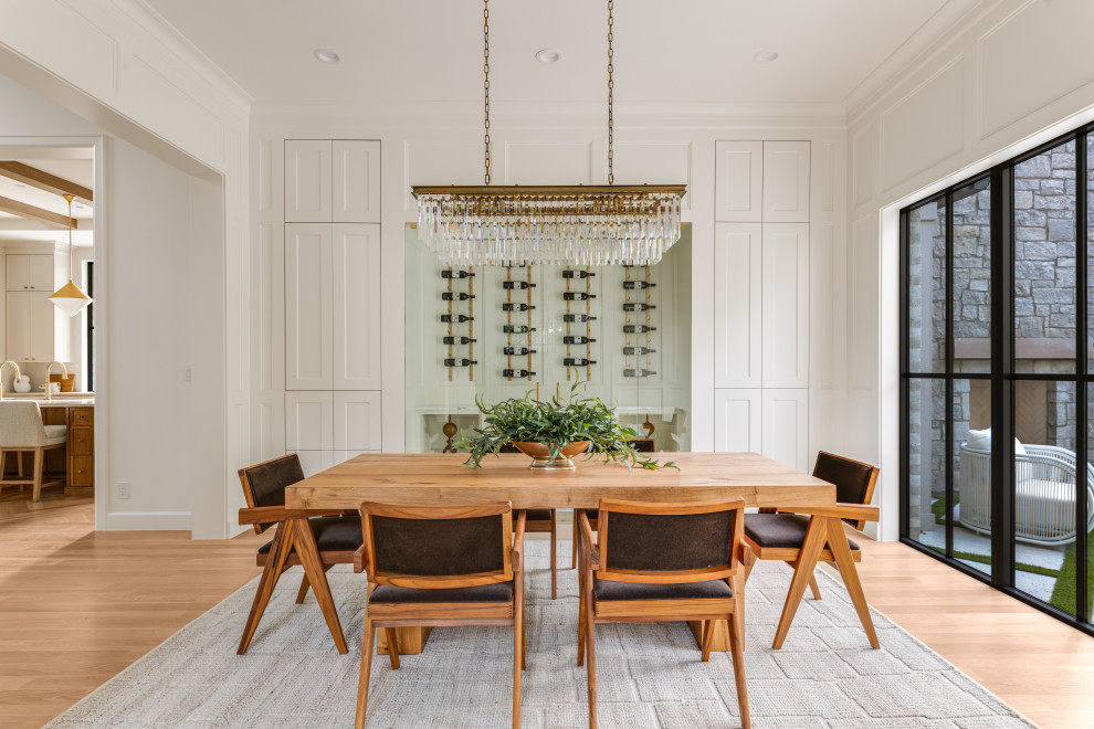 Greenbrier - Transitional - Dining Room - Dallas - by New Leaf Custom ...