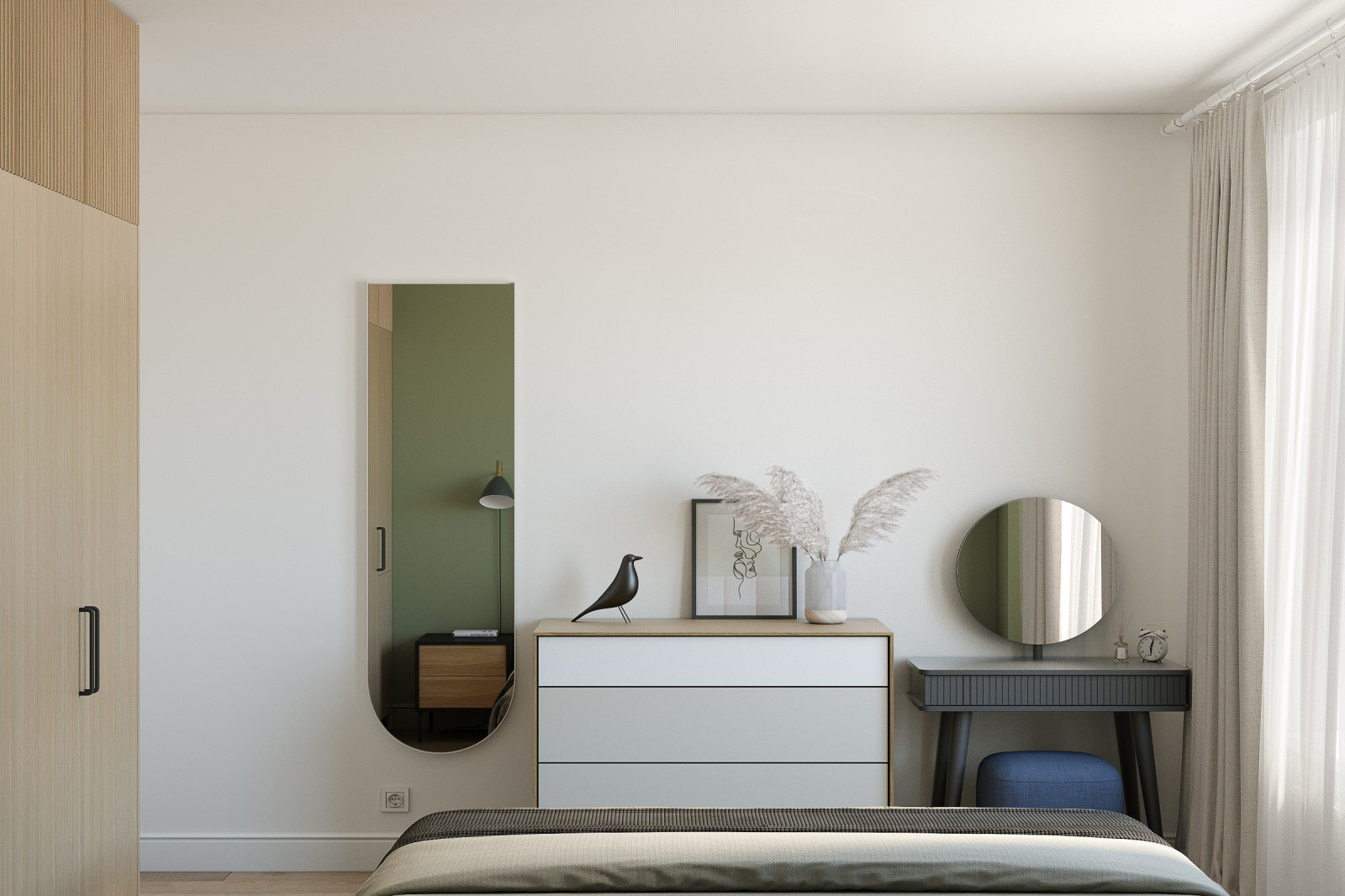 Дизайн трехкомнатной квартиры в ЖК "Шереметьевский"