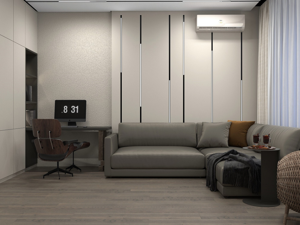 Квартира для современной семейной пары. Гостевая комната