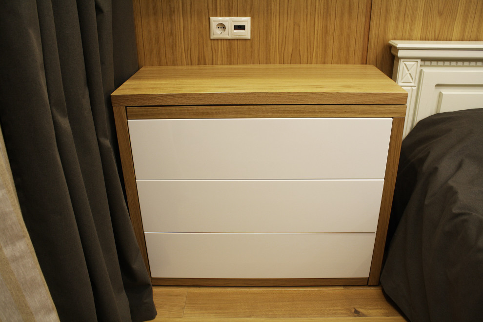 Реализованный проект "Квартира в полосатом доме на Академика  Янгеля"