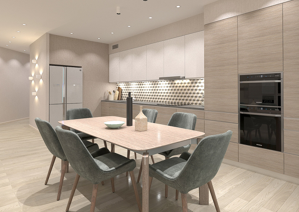 Трехкомнатная квартира в Питере