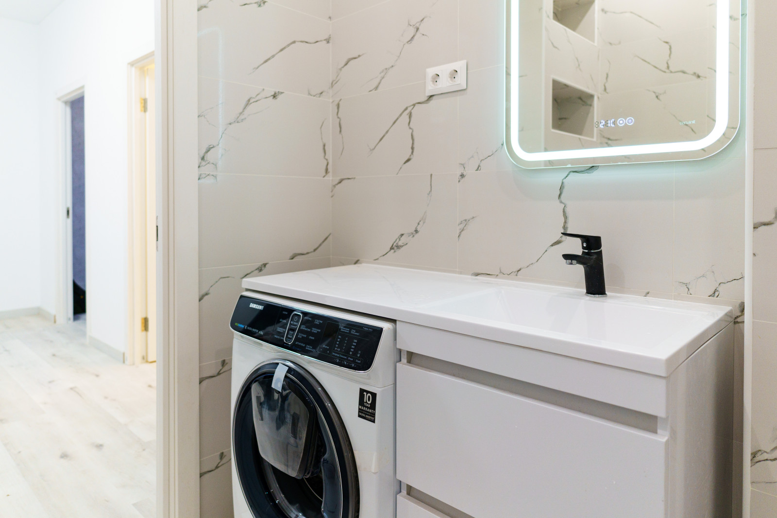 Ремонт квартиры в новостройке под ключ 44 м²