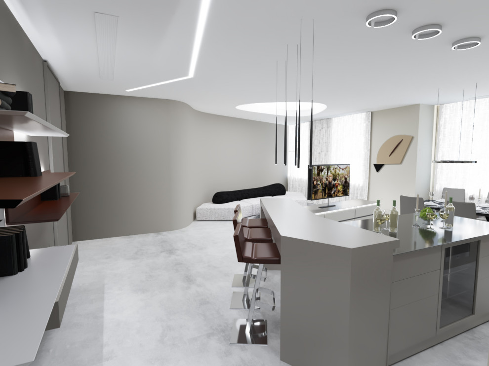 Квартира 220м2 в городе Рязань