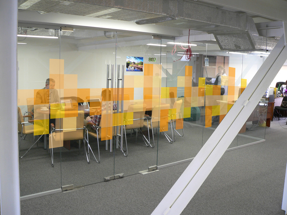 Декорирование стекла пленками