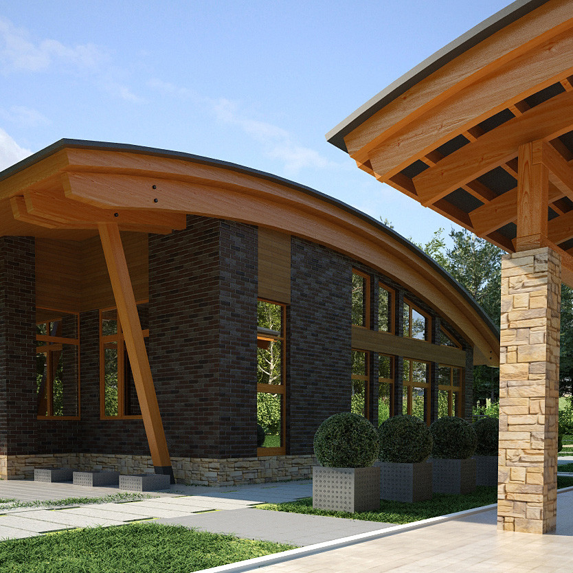 Проект одноэтажного дома