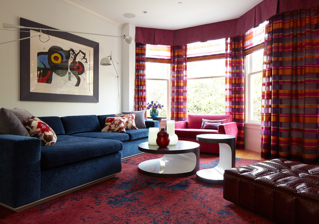 Bold Statements contemporary-vardagsrum